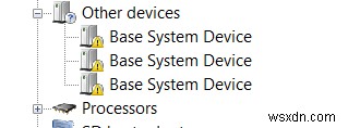 วิธีรับไดรเวอร์สำหรับ “อุปกรณ์ระบบพื้นฐาน” บน Windows 7