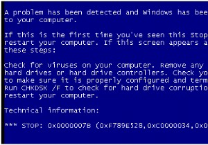 วิธีการแก้ไขข้อผิดพลาด “Stop 0x0000007B” ใน Windows XP