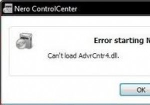วิธีการแก้ไข “advrcntr4.dll Is Missing” Nero Error