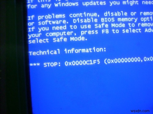 วิธีแก้ไข 0x0000c1f5 บนคอมพิวเตอร์ Windows 