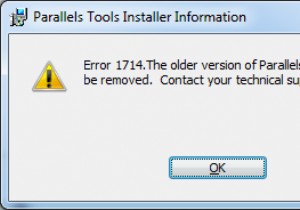 Windows Error 1714 แก้ไขบทช่วยสอน 