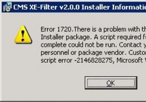 บทช่วยสอนการแก้ไขข้อผิดพลาดของ Windows 1720 