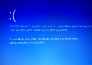 วิธีการซ่อมแซมวิดีโอ DXGKRNL ข้อผิดพลาดร้ายแรงใน Windows 10