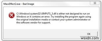 วิธีการแก้ไขข้อผิดพลาด xinput1_3.dll บนระบบ Windows