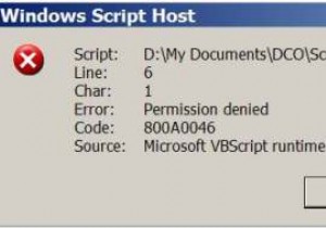 800A0046 (สิทธิ์ถูกปฏิเสธ) แก้ไขข้อผิดพลาด – ซ่อมแซม  ตัวติดตั้ง Windows 