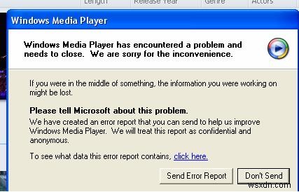 วิธีที่ดีที่สุดในการแก้ไขข้อผิดพลาดของ Windows Media Player 11