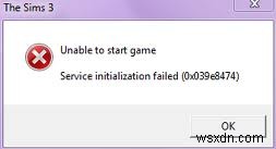 Sims 3 0x039e8474 Error Repair Tutorial – วิธีแก้ไขข้อผิดพลาดนี้ให้ดี