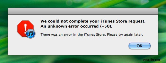 iTunes Error 50 สอนซ่อม 