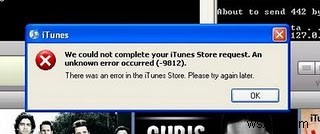 iTunes Error 9812 Fix – วิธีเข้าถึง iTunes Store