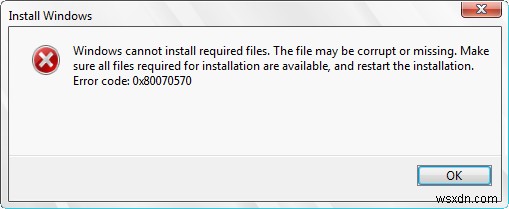 วิธีการแก้ไขข้อผิดพลาด 0x80070570 ระหว่างการอัปเกรด Windows 7