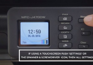 เชื่อมต่อเครื่องพิมพ์บราเดอร์กับ Wi-Fi