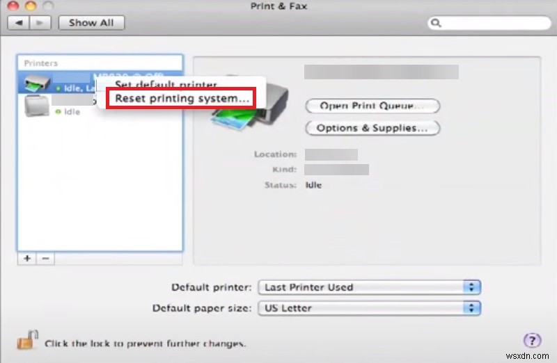 แก้ไขปัญหาเครื่องพิมพ์ HP ข้อผิดพลาดการเชื่อมต่อสแกนเนอร์ USB (Mac)