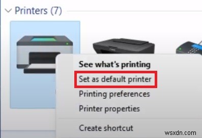 ตั้งค่าเครื่องพิมพ์ Epson เป็นเครื่องพิมพ์เริ่มต้น Windows 11 – คู่มือเครื่องพิมพ์ Epson 