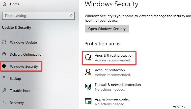 แก้ปัญหา Antivirus กำลังบล็อกอินเทอร์เน็ตใน Windows 10 – PCASTA