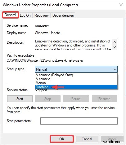 ปิดใช้งานการอัปเดต Windows 10/11 | หยุดการอัปเดตอัตโนมัติของ Windows – PCASTA