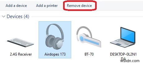 [แก้ไขแล้ว] ไม่สามารถลบอุปกรณ์บลูทูธใน Windows 10 – PCASTA