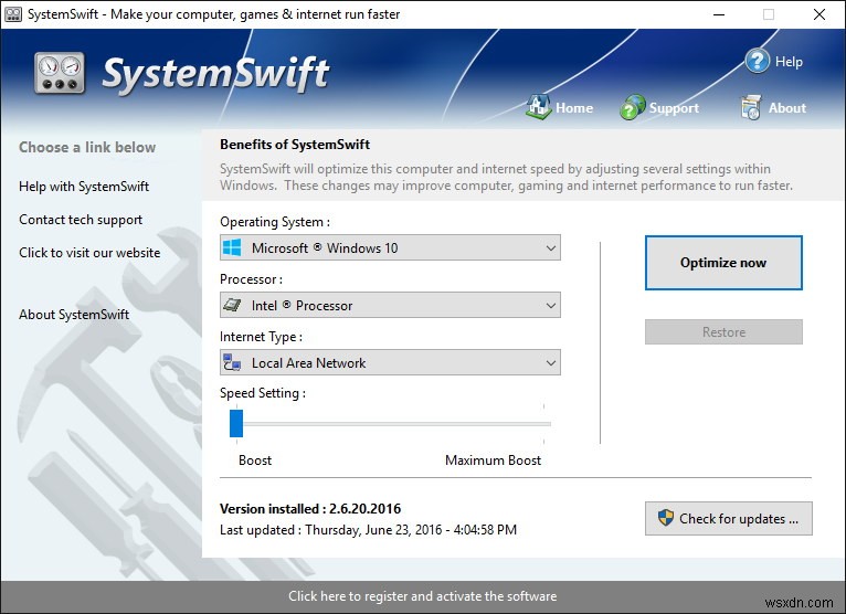 กระบวนการ Systemswift.exe - มันคืออะไร? systemwift.exe ปลอดภัยหรือไม่? 