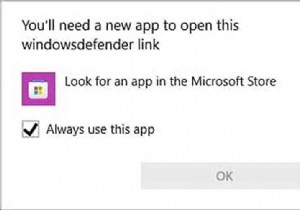 Windows Defender จะไม่เปิดในบิลด์ 20000.120
