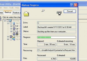 วิธีการสำรองไฟล์ใน Windows XP