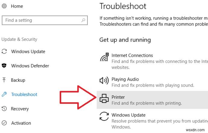 วิธีการเปลี่ยนเครื่องพิมพ์เป็นออนไลน์ใน Windows 10