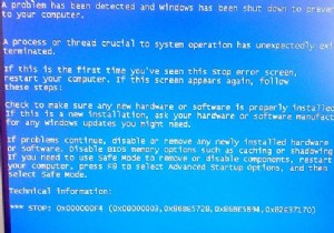 วิธีการแก้ไขข้อผิดพลาด BSOD Stop 0x000000f4