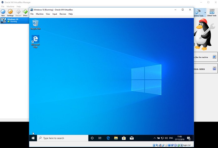 วิธีการสร้างเครื่องเสมือนใน Windows 10