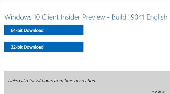 วิธีการดาวน์โหลดไฟล์ ISO ของ Windows 10 2004 โดยตรงจาก Microsoft