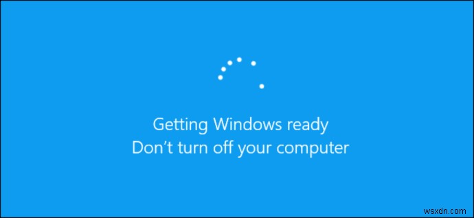 การอัปเดตคุณลักษณะสำหรับ Windows 10 เวอร์ชัน 2004 ค้างอยู่ที่ 0 เปอร์เซ็นต์