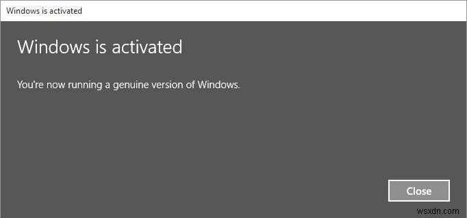 วิธีแก้ไขข้อผิดพลาดการเปิดใช้งาน Windows 10 0x8007251D 