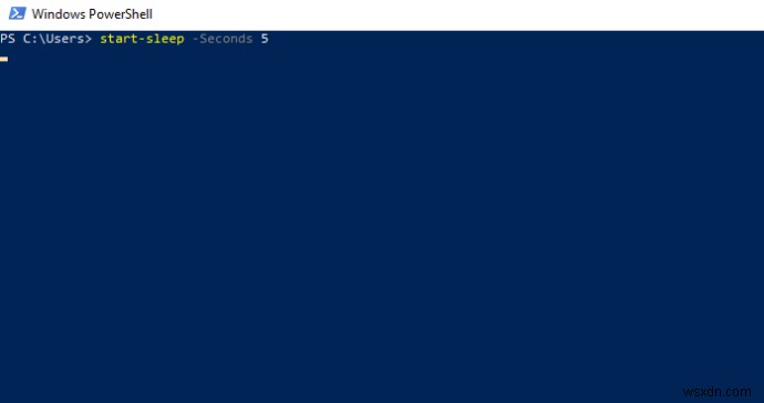 วิธีการเพิ่มการหยุดชั่วคราวให้กับสคริปต์ Powershell (พร้อมตัวอย่าง)