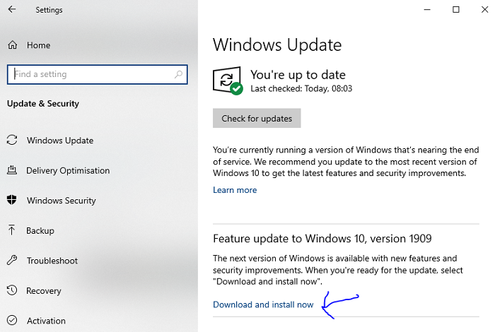 วิธีการแก้ไขข้อผิดพลาด Windows Update 0x80240023