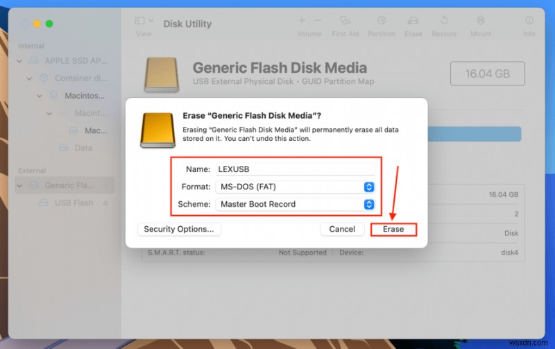 วิธีฟอร์แมตไดรฟ์ USB เป็น FAT32 บน Mac โดยไม่สูญเสียข้อมูล 