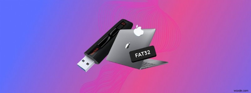 วิธีฟอร์แมตไดรฟ์ USB เป็น FAT32 บน Mac โดยไม่สูญเสียข้อมูล 