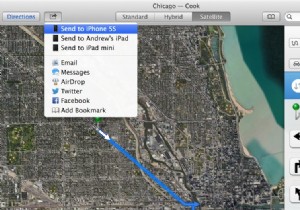 วิธีส่งเส้นทางไปยัง iPhone ของคุณจาก Apple Maps สำหรับ Mac 