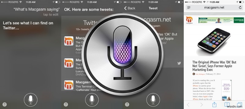 ให้ Siri อ่านข่าวล่าสุดของ Apple ให้คุณฟัง และทำตัวเหมือนโปรแกรมอ่าน RSS