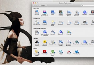 จัดระเบียบใหม่และซ่อนการตั้งค่าระบบของคุณใน OS X