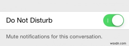 วิธีปิดเสียงการสนทนาในแอพข้อความของ iOS 8 