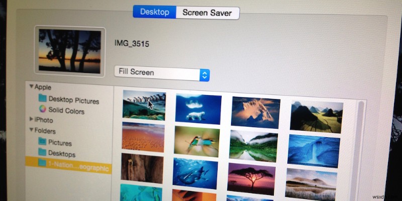 31 วันของเคล็ดลับ OS X:ใช้รูปภาพโปรแกรมรักษาหน้าจอเป็นพื้นหลังเดสก์ท็อป