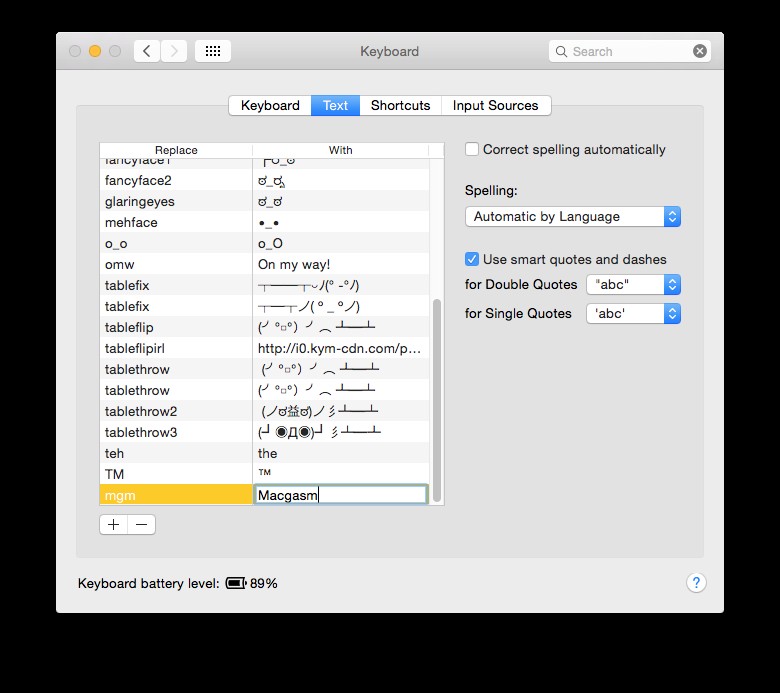 31 วันของเคล็ดลับ OS X:พิมพ์อีโมติคอนที่ซับซ้อนด้วยเครื่องมือเปลี่ยนข้อความของ OS X