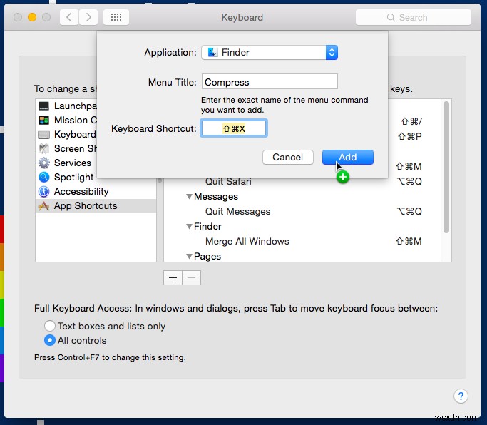 เคล็ดลับ OS X 31 วัน:เพิ่มแป้นพิมพ์ลัดที่กำหนดเองสำหรับแอปของคุณ 