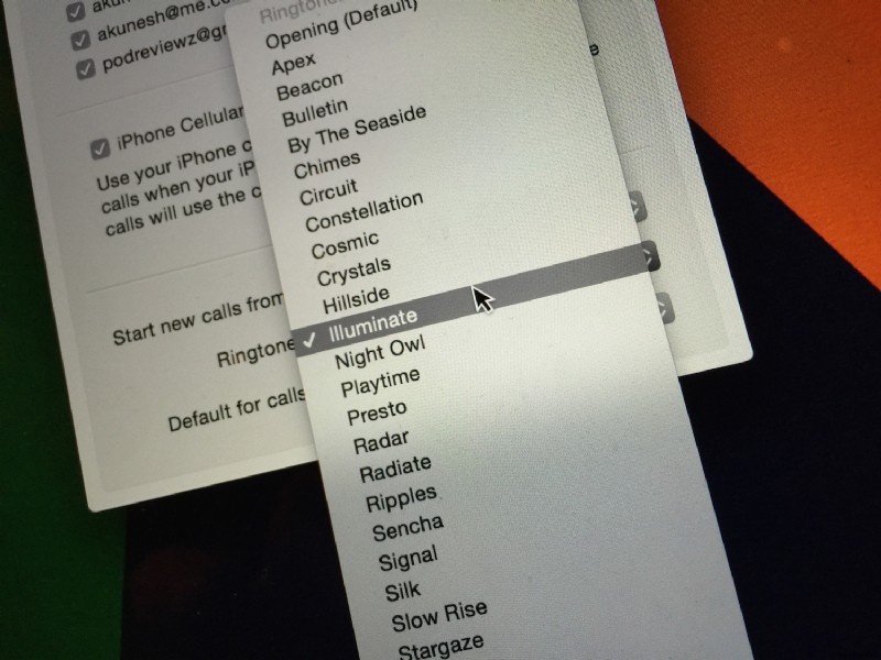 เคล็ดลับ 31 วันของ OS X:เปลี่ยนริงโทน FaceTime ของคุณ 