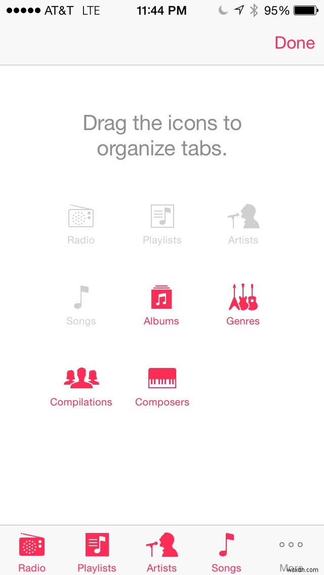 30 วันของเคล็ดลับ iOS:จัดเรียงแถบเครื่องมือทางลัดในแอปเพลงของ iPhone