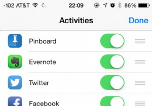 30 วันของเคล็ดลับ iOS:เพิ่มหรือจัดเรียงรายการแผ่นงานร่วมกันใหม่