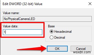 วิธีการเปิด/ปิดการแจ้งเตือน OSD ของเว็บแคมใน Windows 10