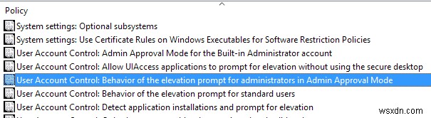 เปลี่ยนวิธีที่ Windows แจ้งสำหรับโหมดการอนุมัติของผู้ดูแลระบบ 