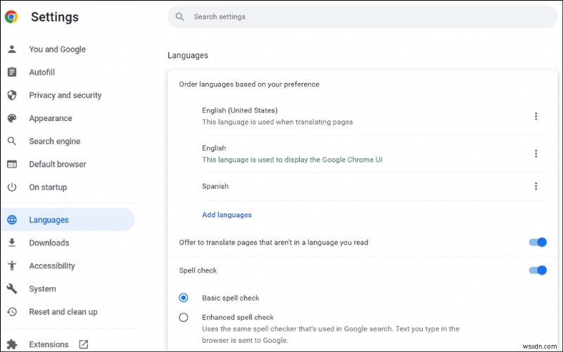 วิธีเปลี่ยนภาษาบน Google Chrome