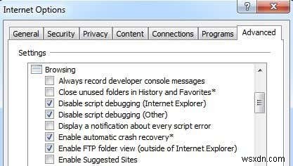วิธีการแก้ไข Internet Explorer พบปัญหาและจำเป็นต้องปิด