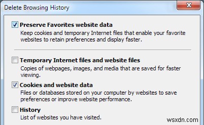 วิธีเปิดใช้งานคุกกี้ใน Internet Explorer