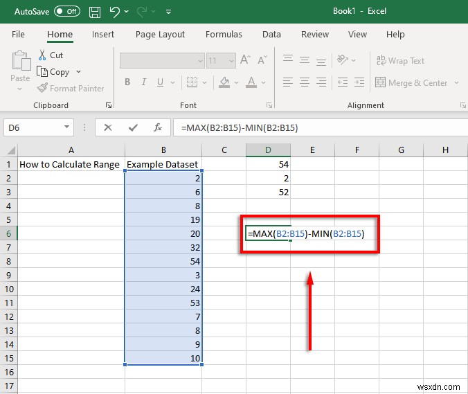 วิธีค้นหาและคำนวณช่วงใน Excel