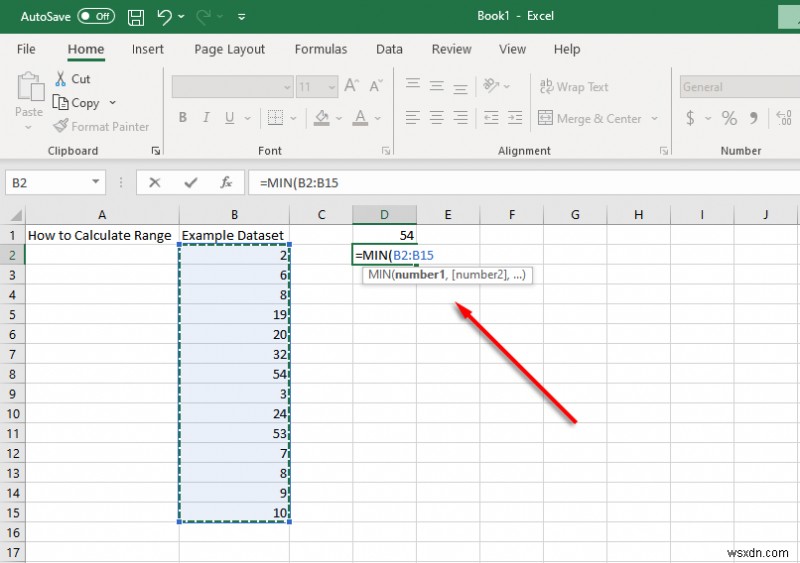 วิธีค้นหาและคำนวณช่วงใน Excel